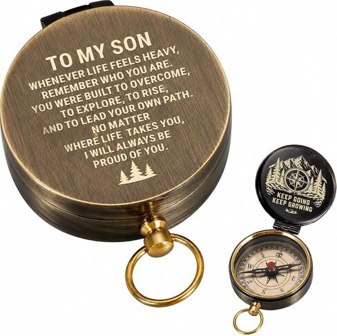 Compass Gifts for Son, to My Son Gifts from Mom Dad, Son Birthday Gift in Kuwait