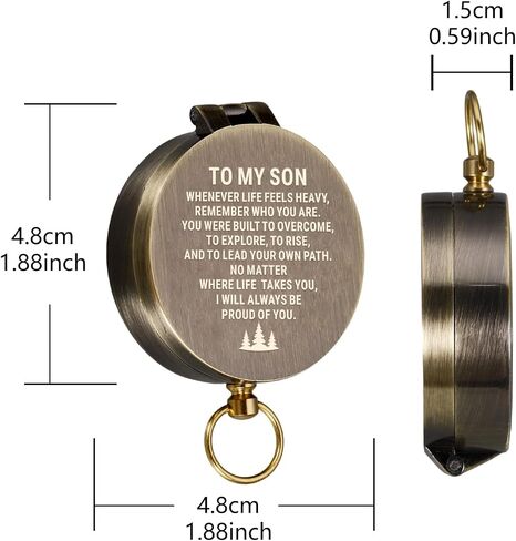 Compass Gifts for Son, to My Son Gifts from Mom Dad, Son Birthday Gift in Kuwait