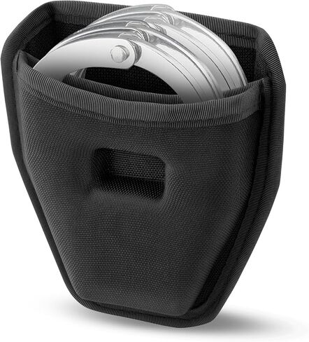 Double Handcuff Case, Open Top Handcuff Holder for Duty Belt, 1000D Nylon Quick Access Holster for Standard Chain Hinge Handcuffs in Kuwait