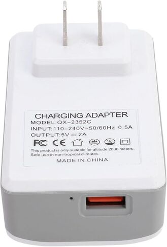 Zunate Mini UPS Battery Backup 1200mAh for 5V 2A USB Devices, Uninterruptible Power Supply Adapter for Router, Camera, Modem, LED Strip, and Car DVR, Plug (US Plug) in Kuwait