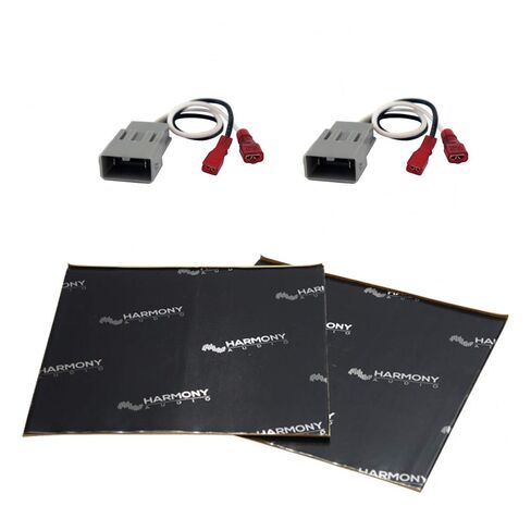 Fits 2000-2009 Honda S2000 Speaker Harness Kit Damping Mats - Harmony Audio in Kuwait