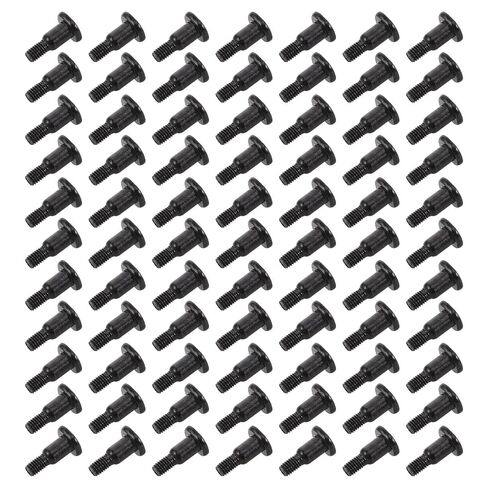 Tofficu 100pcs Mechanical Hard Drive Anti-Vibration Screws with Shock Absorption Washers for HDD SSD Silent Installation Fasteners for Enhanced Data Protection and Easy Setup in Kuwait