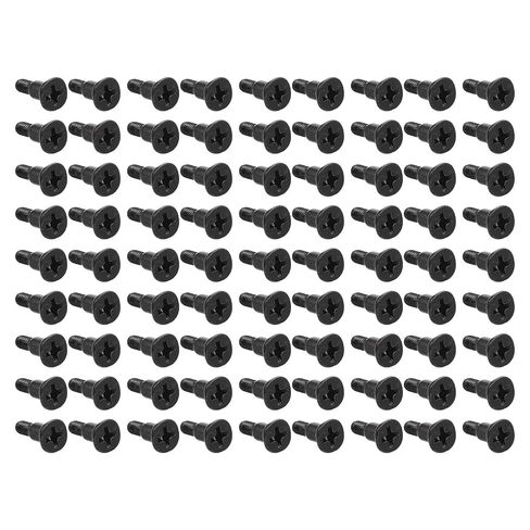 NUOBESTY 100pcs Hard Drive Screws with Anti Vibration Shock Absorption Washers for 2.5 Inch SSD and HDD, Iron Material, Easy Installation Mechanical Hard Disk Fasteners in Kuwait