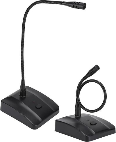 Fabater Desktop Microphone, Weighted Base Metal Gooseneck Heart Shape in Kuwait
