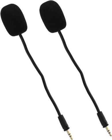 Microphone Boom Mic Wired with 2pcs Gaming Headset Detachable in Kuwait