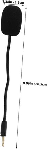 Microphone Boom Mic Wired with 2pcs Gaming Headset Detachable in Kuwait