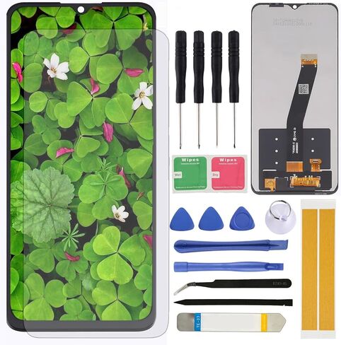 LCD Screen Replacement for TCL 20E 20Y 6125F 6125D 6156D 6156H 6.52" Display Assembly LCD Touchscreen Digitizer with Tools in Kuwait