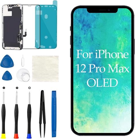 for iPhone 12 Pro Max OLED Screen Replacement 6.7 inch in Kuwait