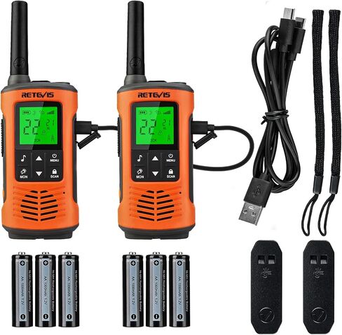Retevis RT45P Waterproof Walkie Talkies, IP67 Long Range Two Way Radio in Kuwait