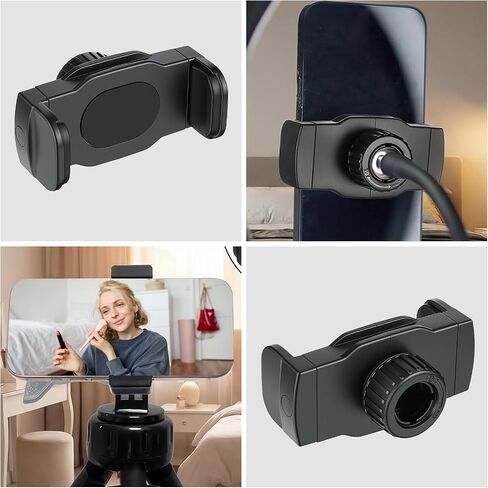 2 PCS Ball Joint Phone Holder, Ball Joint Connector Socket Replacement 17mm Ring Light Phone Holder Replacements Clamp Cellphones Mount Replacement for Car Wireless Charger Selfie Hose Stand Bracket in Kuwait