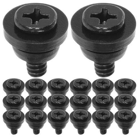 Kisangel 30pcs Computer Screws Replacement for SSD and HDD, Anti-Vibration Mounting Screws, Shock Mount Fasteners for Desktop PC Case, Internal Hard Drive in Kuwait