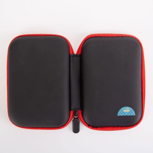 Petforu Rg35xx Hard Shell Accessory Pack (Grip + Carrying Case) - Black - Compatible with RG35XX, MM+, RGB20S in Kuwait
