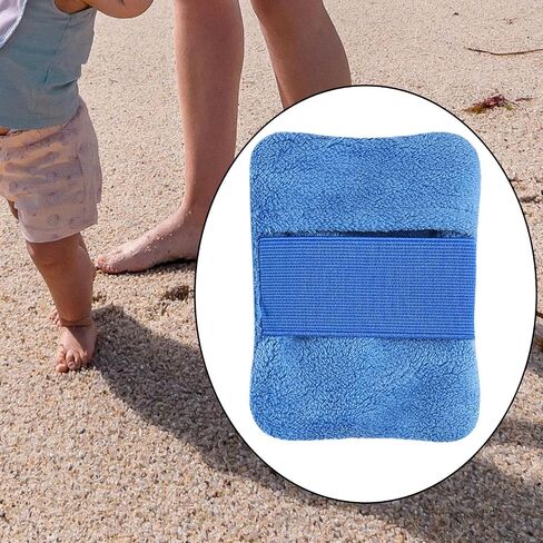 6X Beach Sand Removal Bag Sand Remover Brush Portable Accessories for Beach Vacation in Kuwait
