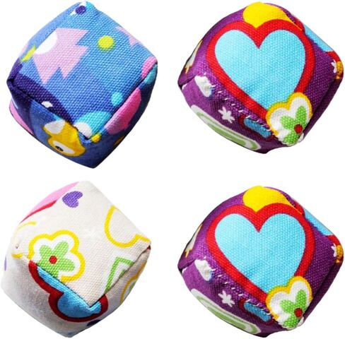 MERRYHAPY Throwing Sandbags 4pcs Cloth Interactive Game Toys for Kids in Kuwait