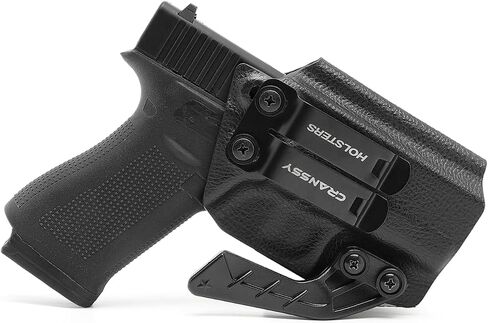حافظة IWB KYDEX تناسب Glock 43- حزام الخصر الداخلي - Adj .Cant - قطع بصري in Kuwait