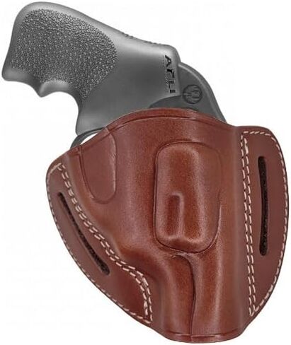 Rgr LCR Leather OWB Holster - J Frame LCR Holster - Fits Rgr LCR, M&P Bodyguard 38, S&W 340 PD - Leather Revolver Holsters - 357, 22, 327, 38 Special OWB J Frame Revolver Holsters in Kuwait