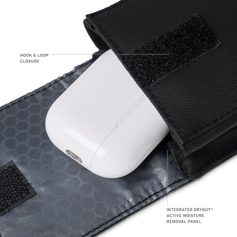 UAG X DRYOUT Wireless Earbud Rescue Pouch, Active Moisture Removal, Black in Kuwait