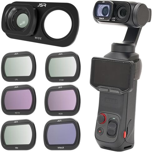 Wide-Angle Lens + Filter for Insta360 Luna Ultra (5-piece Set) in Kuwait
