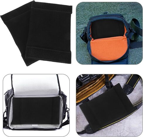 PartyKindom Camera Bag Divider Kit for Shockproof Protection 8pcs with Padded Cotton Fibre Inserts and Lightweight Construction, Compatible with Dslr Bodies, for Travel and Outdoor Use in Kuwait