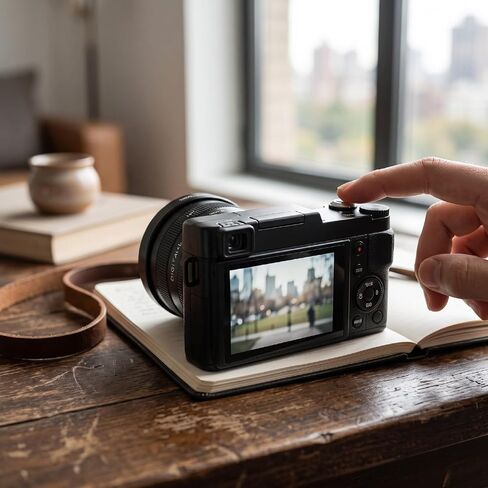 Zunate 48MP 4K Digital Camera Kit with Flip Screen, Tripod and Remote in Kuwait
