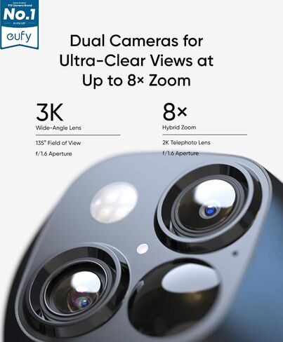 eufy Security 3K Dual Camera, SoloCam S340 & HomeBase Professional S1 (Bundle) in Kuwait