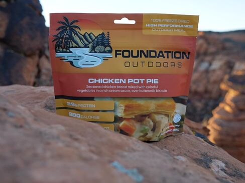 Chicken Pot Pie, Freeze Dried Backpacking & Camping Food, Emergency Food, High Protein Meal in Kuwait