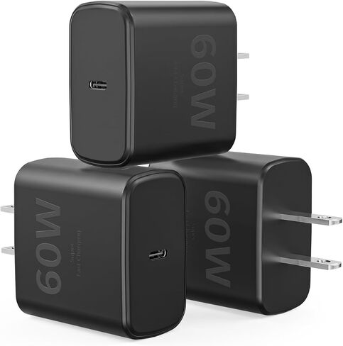 60W Super Fast Charger Type C for Samsung,3Pack GaN USBC Charger for Galaxy in Kuwait