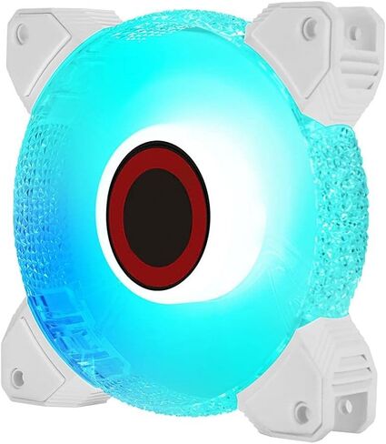 Cooling Fan Fast Anti-Vibration Cool ARGB Light 7-Blade 12cm Computer Radiator for Motherboard in Kuwait