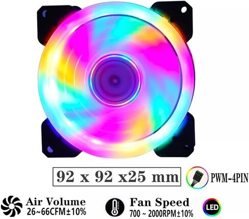 90mm Fan Computer Case Cooling Silent for CPU Cooler Radiator in Kuwait
