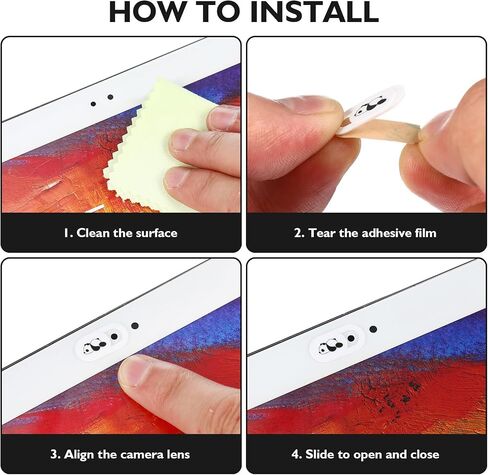 12 Pack Plastic Webcam Slider Covers for Computer and Phones in Kuwait