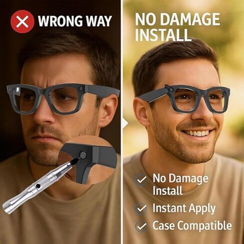 Glasses Camera Cover 3 Pieces Anti-Spying Smart Accessories for Meetings in Kuwait