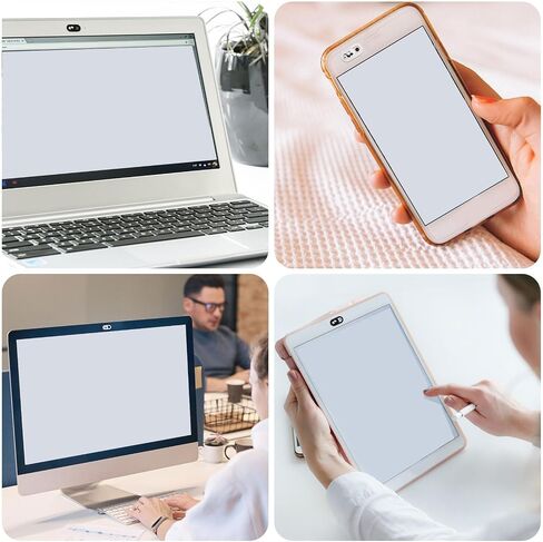 12pcs Webcam Slider Covers ABS Privacy Protection for Laptop Phones in Kuwait