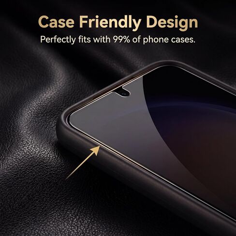 2+2 Pack Galaxy S23 Privacy Screen Protector, Anti Spy Tempered Glass 9H Hardness with 2 Pack Camera Lens Protector, Private Guard Bubble Free Case Friendly for Samsung Galaxy S23 5G (6.1 Inch) in Kuwait
