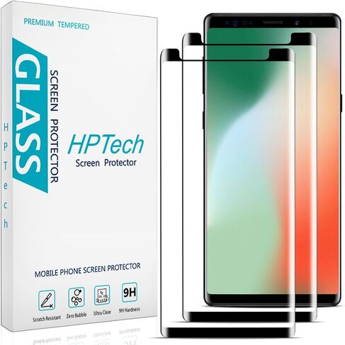 2 Pack Screen Protector for Samsung Galaxy Note 10 Tempered Glass in Kuwait