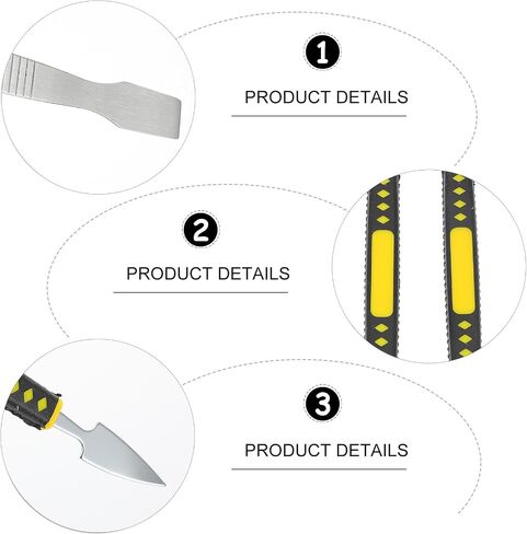 Metal Pry Bar Repair Kit for Smartphone Tablet Mobile Phone Disassembly Tools, 6pcs Injection Molded Spudger Set for Electronics Maintenance and Screen Opening in Kuwait