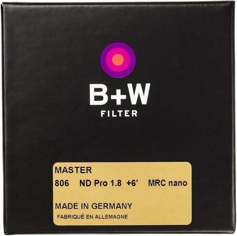 B+W 86mm Master Neutral Density 1.8 (6 Stop) MRC Nano 806M Glass Filter in Kuwait
