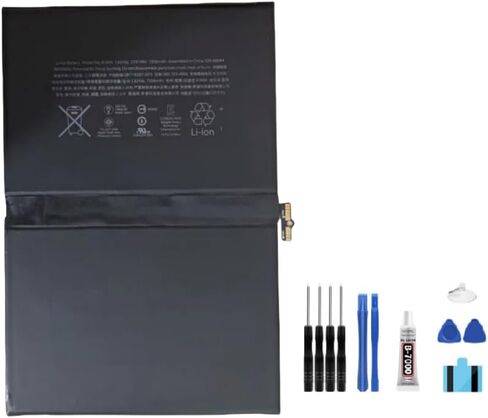 Battery A1664 Tablet Battery compatible with iPad Pro 9.7 inch A1673 A1674 A1675 3.82V 27.91WH 7306mAh in Kuwait