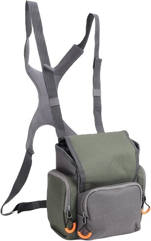 Durable Binocular Harness Adjustable Chest Pack for Outdoor Activities Lightweight 7.08 X 3.54 X 8.66 in in Kuwait