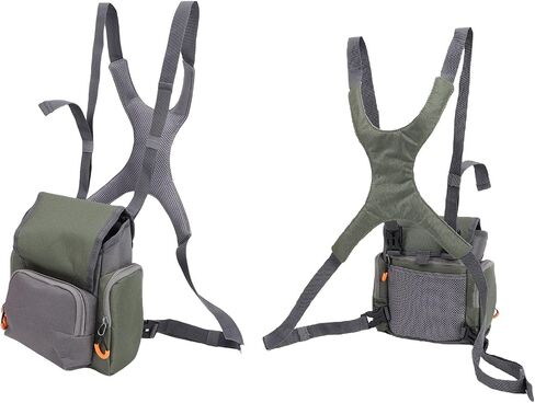Durable Binocular Harness Adjustable Chest Pack for Outdoor Activities Lightweight 7.08 X 3.54 X 8.66 in in Kuwait