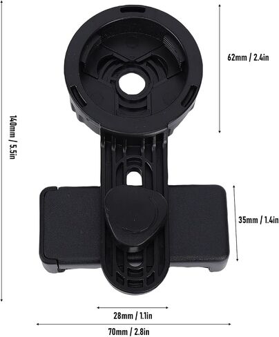 Monocular Binocular Phone Adapter for Stable Imaging Support for Vloggings and Selfies in Kuwait