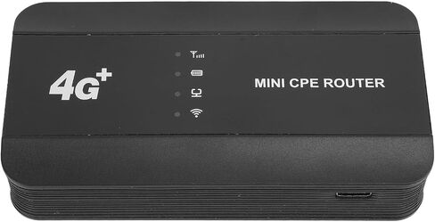 Semme Cpe Router Sim Card Router M10 EW 4G Mobile Hotspot with 300Mbps Speed 6 Built in 3000mAh Battery Supports Up to 10 Users Ethernet RJ45 Type C Port Portable Travel Hotspot in Kuwait