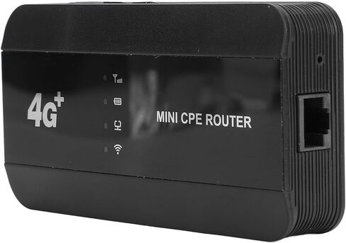 Semme Cpe Router Sim Card Router M10 EW 4G Mobile Hotspot with 300Mbps Speed 6 Built in 3000mAh Battery Supports Up to 10 Users Ethernet RJ45 Type C Port Portable Travel Hotspot in Kuwait