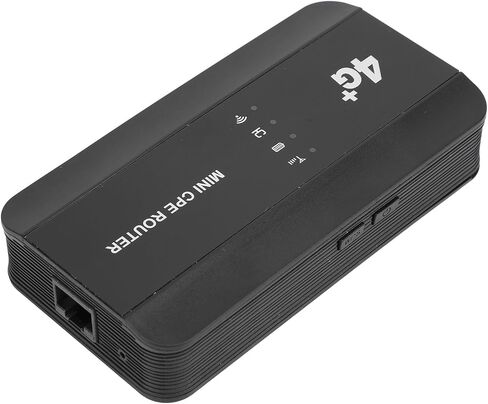 Semme Cpe Router Sim Card Router M10 EW 4G Mobile Hotspot with 300Mbps Speed 6 Built in 3000mAh Battery Supports Up to 10 Users Ethernet RJ45 Type C Port Portable Travel Hotspot in Kuwait