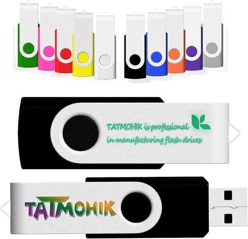 Custom 2GB USB Flash Drive 100 Pack Swivel Logo USB Thumb Drives in Kuwait