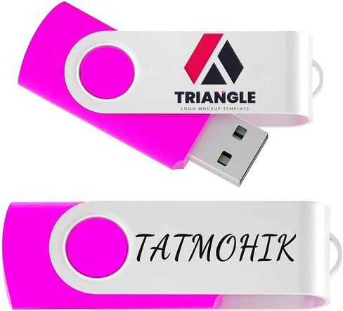 Custom 2GB USB Flash Drive 100 Pack Swivel Logo USB Thumb Drives in Kuwait
