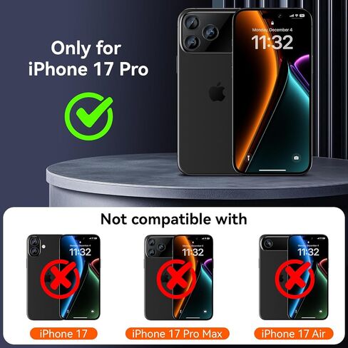 Esanik 2-Pack for iPhone 17 Pro Privacy Screen Protector in Kuwait