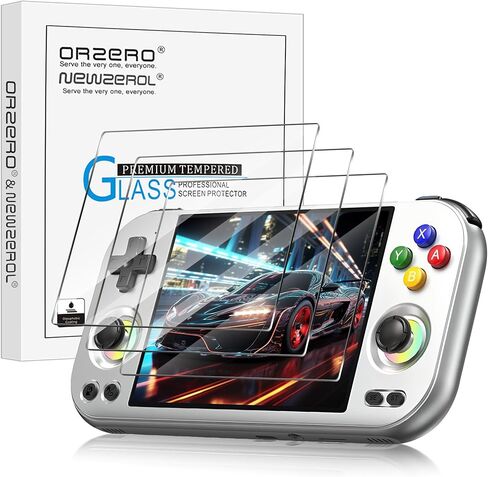 Orzero (4 Pack) Tempered Glass Screen Protector Compatible for Trimui Brick, 9 Hardness High Definition Anti-Scratch Bubble-Free in Kuwait