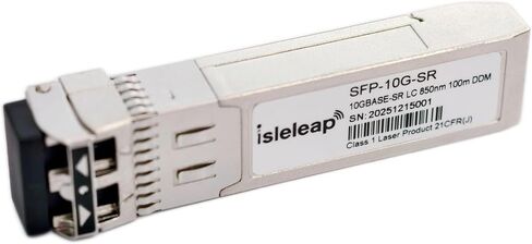 10G SFP+ SR Transceiver, 10GBase-SR Duplex LC MMF Optical Module, 850nm, DDM, up to 300m, Network Switch Connectivity in Kuwait