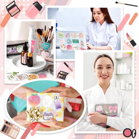 200PCS Esthetician Stickers, Skincare Self Care Decals in Kuwait