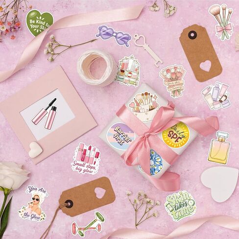 200PCS Esthetician Stickers, Skincare Self Care Decals in Kuwait